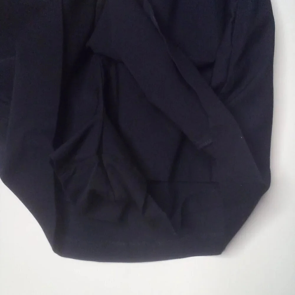 Versona Skort Skirt Women L Pockets Pull On Elastic Active Black